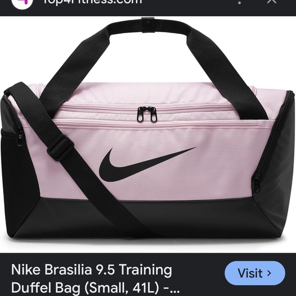 Nike Black and Pink Duffel Bag - Picture 10 of 10